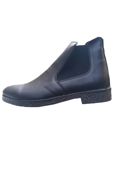 Shoes 5371-24 Deri Sıcak Astar Erkek Bot - 2