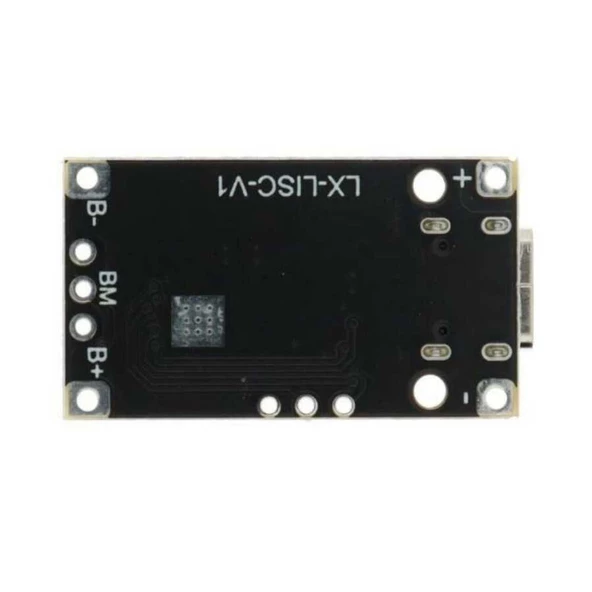 Type-C USB 2S BMS 15W 8.4V  1.5A Pil Şarj Boost Modülü - Resim 2