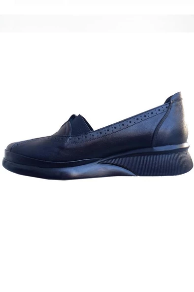 Scavia 888-24 Hakiki Deri Anatomik Büyük Numara Kadın Ayakkabı - 2