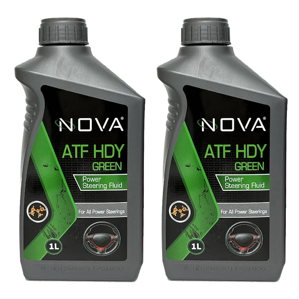 Nova Atf Hdy Hidrolik Direksiyon Yağı 2 x 1 Litre - Yeşil Renk