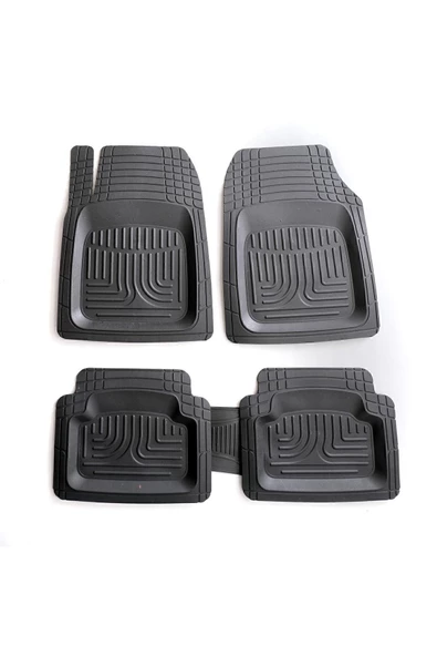 ucuzdukkan28 Ford Focus 2004-2012 Uyumlu 3d Havuzlu Paspas Takımı 5 Parça