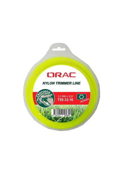 Orac 3.30 Mm 46 Mt.altı Köşe Sarı Tırpan Misinası