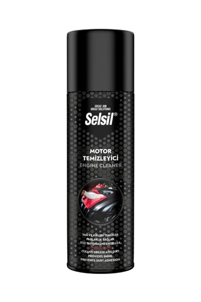 Selsil Susuz Motor Temizleme Spreyi Engine Cleaner 500ml