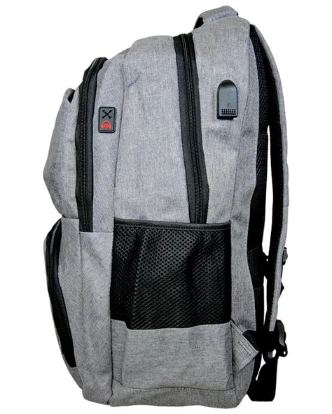 Color Bags Sırt Çantası Gri B29 - Resim 2