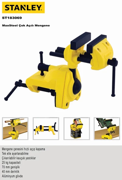 Stanley 1-83-069 Çok Açılı Mengene St183069 - 2