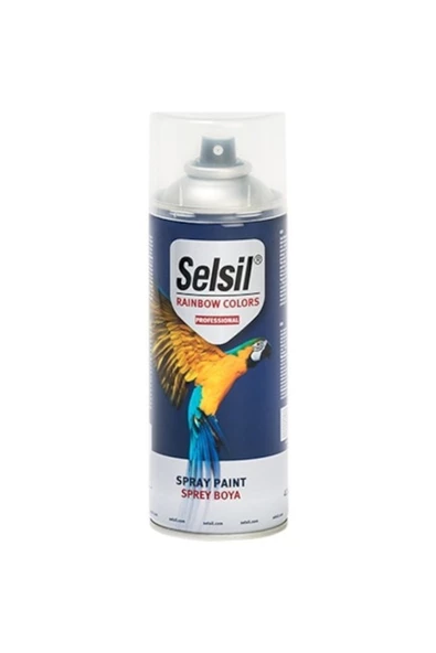 Selsil Siyah Parlak Sprey Boya 400 ml Ral 9005