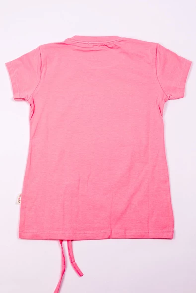 KIZ ÇOCUK TSHİRT TAŞ BASKILI A1 - Resim 10