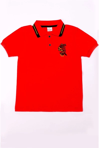ERKEK ÇOCUK TSHİRT POLO YAKA A7 - 9