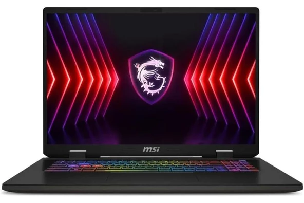 MSI SWORD 17 HX B14VGKG-246XTR I9-14900HX 32GB DDR5 1TB SSD 8GB RTX4070 17.0 FHD+ 165Hz DOS