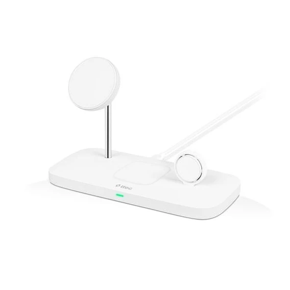 Ttec 2KS32B AirCharger Trio Up MagSafe Uyumlu 3ü 1 Arada iPhone + Apple Watch + AirPods Kablosuz Şarj Standı - 3