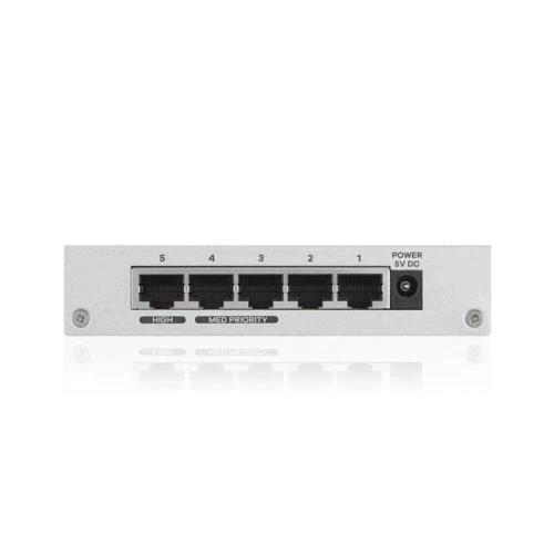 Switch Gigabit 5 Port GS-105BV3-EU0101F Yönetilemez Metal Kasa Zyxel GS-105B V3 - Resim 2