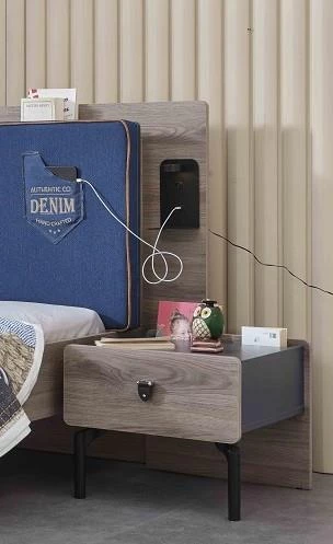 Komodin Urlu Model 90419 DENİM İnovasyon TEK Çekmeceli Kutuda Sevk El Yapım