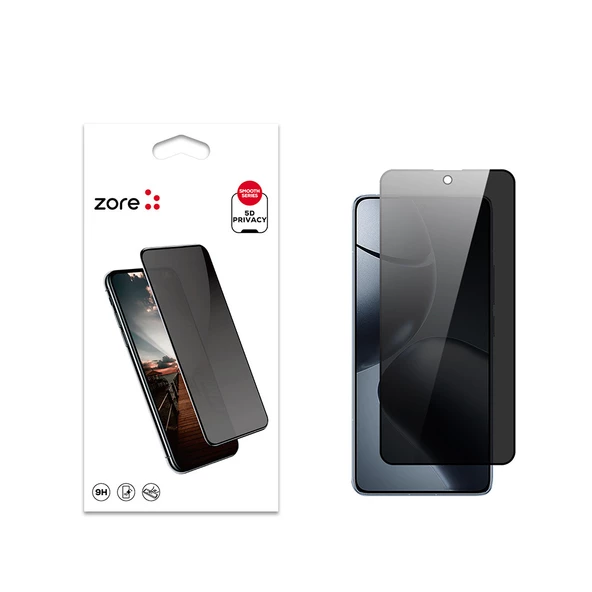 Xiaomi 14T Pro Zore New 5D Privacy Temperli Ekran Koruyucu