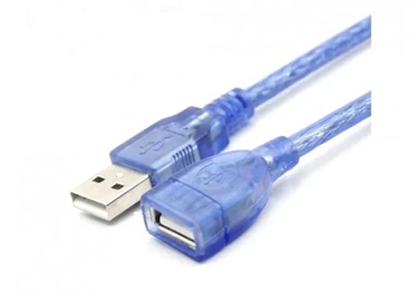 Usb Uzatma M/F Kablo 10 M Apricot AP-USEX10 Mavi