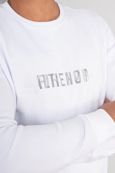 Sıfır Yaka Erkek Sweatshirt - 6