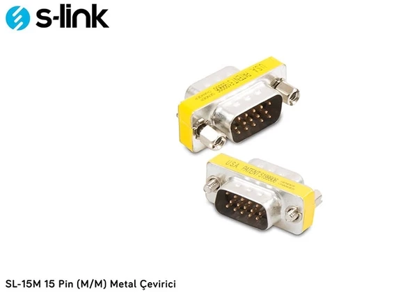 Vga M/M Çevirici S-link SL-15M