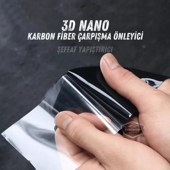 Üniversal Araç İçi Şeffaf Kapı Eşik Bandı Arka Tampon Eşiği Koruma Folyosu Orijinal Hava Kanallı Yapışkanlı İthal Çok Amaçlı Tampon Koruma 5 Metre - 9