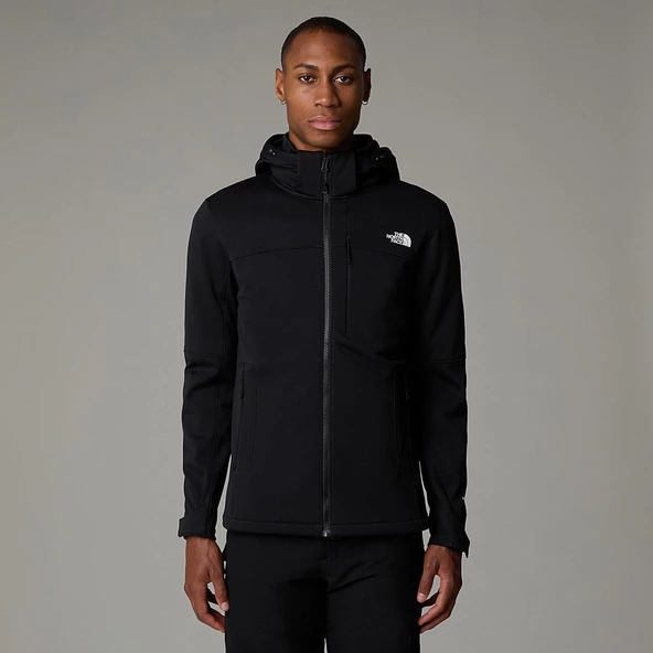 M DIABLO SOFTSHELL DETACHABLE HOOD Black Black S