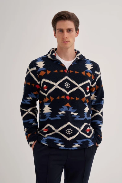 CAZADOR ERKEK 5244 KÜRKLÜ SWEAT 24KCEEO05244 - 4