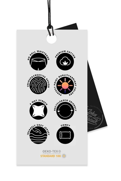 JOHN FRANK ÜÇLÜ BASIC BRIGHT BOXER Multicolor Multicolor L - Resim 5