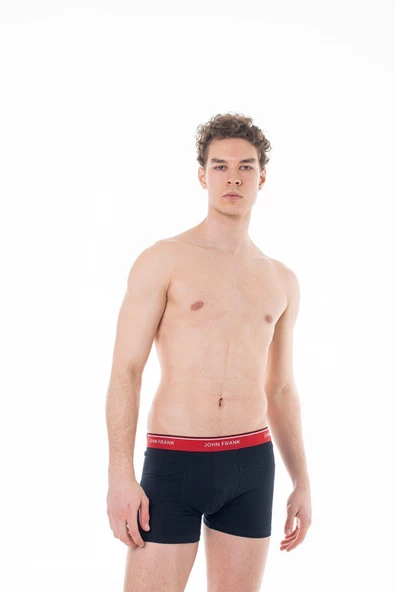 JOHN FRANK ÜÇLÜ BASIC BRIGHT BOXER Multicolor Multicolor S - 3