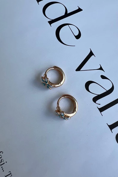 ALTIN KAPLAMA MINI KELEBEK KUPE - Resim 2