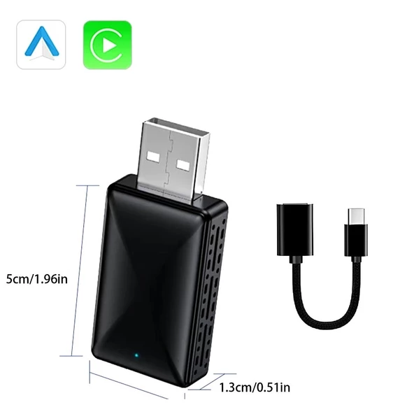 Yate10 Kablosuz Android Auto/Car Play USB Dongle Cihazı - 2