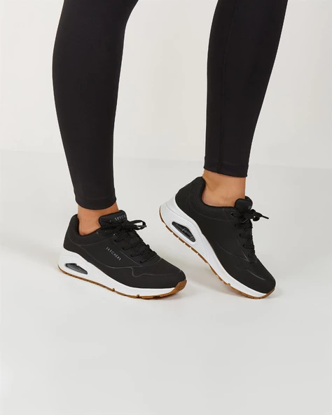 Skechers UNO -STAND ON AİR Siyah Siyah 38,5 - Resim 10