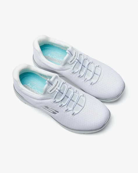 Skechers SUMMİTS Beyaz/Gümüş Beyaz/Gümüş 37,5 - 3