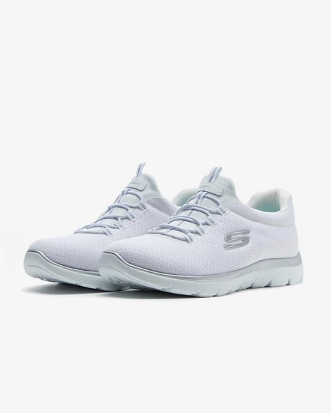 Skechers SUMMİTS Beyaz/Gümüş Beyaz/Gümüş 37,5 - 4