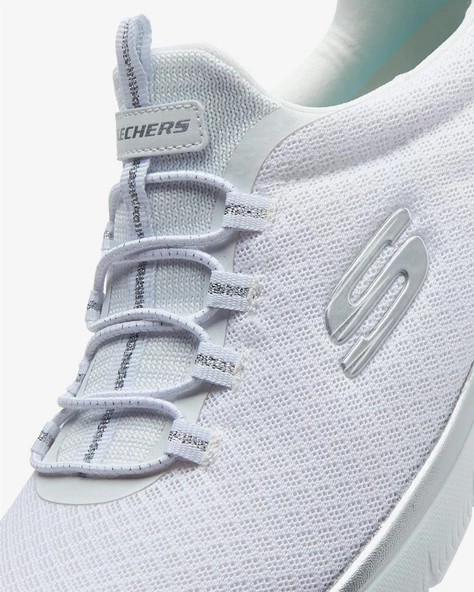 Skechers SUMMİTS Beyaz/Gümüş Beyaz/Gümüş 37,5 - 7