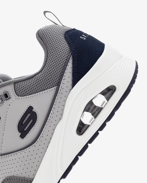 Skechers UNO  -  RETRO ONE Gri Gri 45 - 5