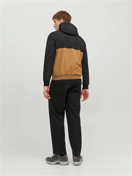 JJERUSH HOOD BOMBER NOOS Black Black L - Resim 6