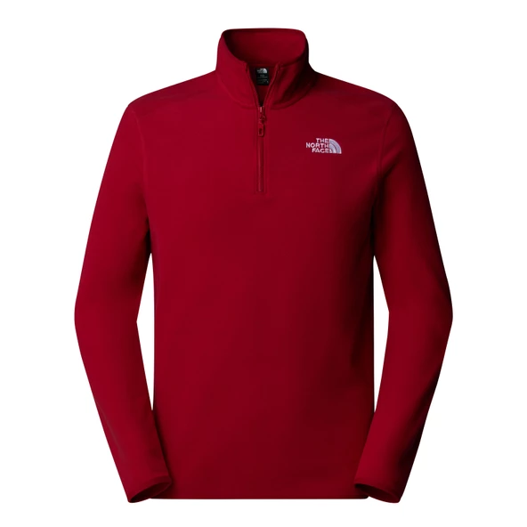 M 100 GLACIER 1/4 ZIP - EU RED