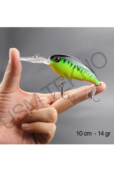 Rapala Lurres Lrf Yem 14 Gr.10 cm Derin Dalarlı Turna Levrek Alabalık  LüferAilesi JigYem - 2