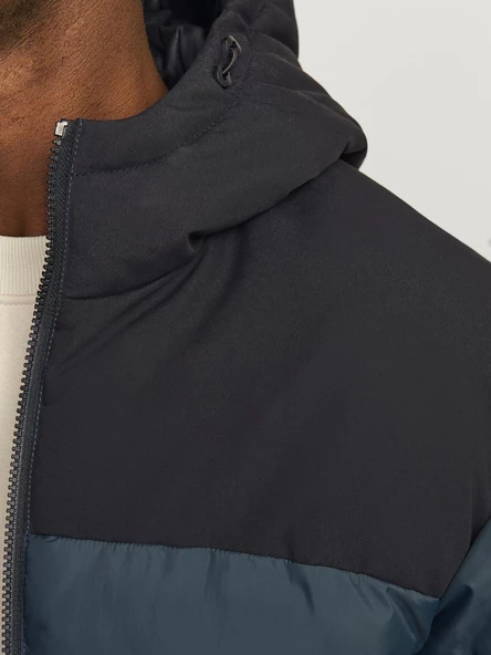 JJMOON HOOD PUFFER Forest Forest M - 5