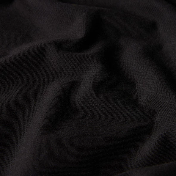 M L/S SIMPLE DOME TEE Black Black M - 5