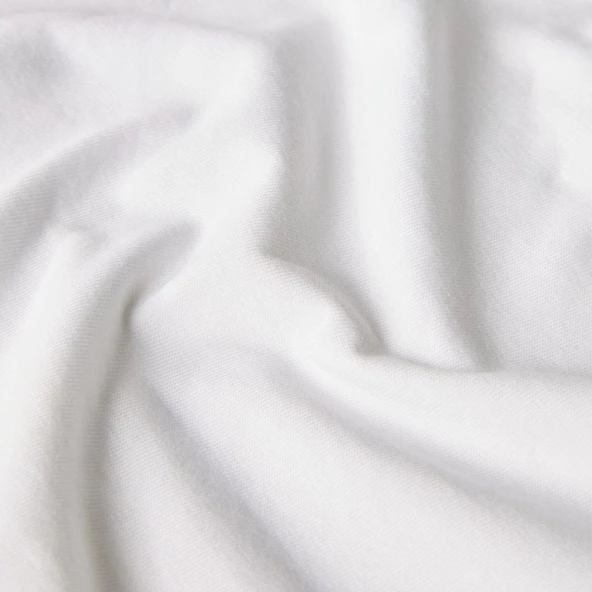 M L/S SIMPLE DOME TEE White White S - Resim 5