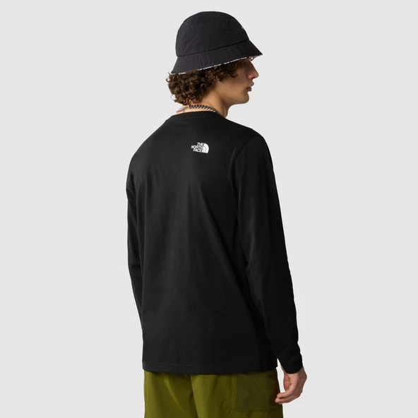 M L/S SIMPLE DOME TEE Black Black L - 9