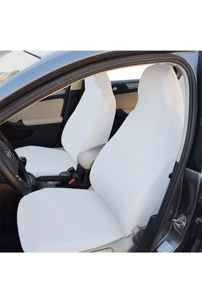 ucuzdukkan28 Toyota MR2 Oto Servis Kılıfı Düz Beyaz Komple Set