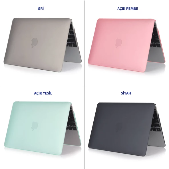 Macbook Pro Kılıf 15 inç Mat A1286 (Eski Ethernet Girişli Model 2008-2012) ile Uyumlu - 4