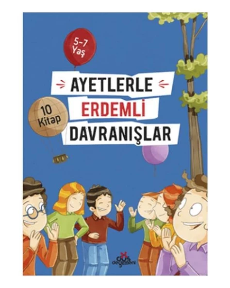 Ayetlerle Erdemli Davranışlar 10 Kitap Erdem Yayınları