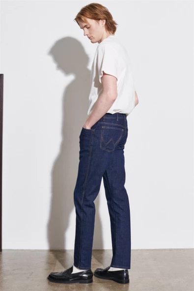 Texas Slim Jean Kot Pantolon Green Mist Green Mist 38 32 - Resim 5