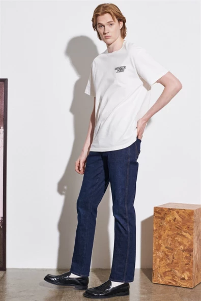 Texas Slim Jean Kot Pantolon Green Mist Green Mist 38 32 - Resim 6