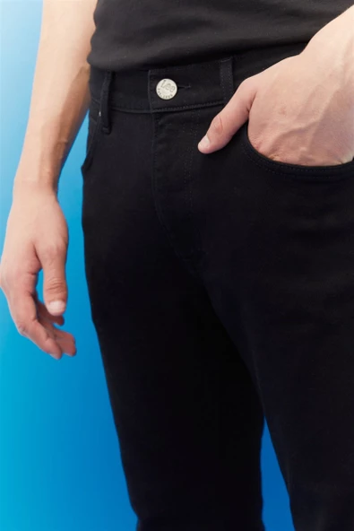 Daren Jean Pantolon Black Black 33 30 - Resim 3