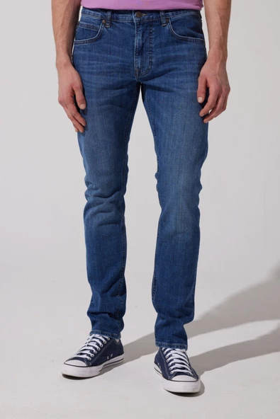 Luke Slim Tapered Jean Pantolon Mid Visual Cody Mid Visual Cody 31 34