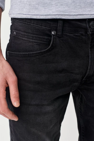 Luke Slim Tapered Jean Pantolon Green Mist Green Mist 30 32 - Resim 4