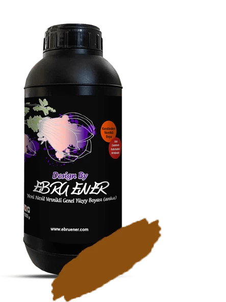Ebru Ener Anka Vernikli Genel Yüzey Boyası Kiremit 1000 gr.