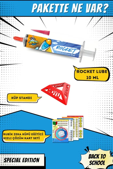 Galery Wood Weight 5 Rubik Küp Yağı - Rubik Küp Lube - Zeka Küpü Yağı Lube Lubricant Yağlayıcı 10 ML - 2