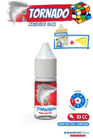 Galery Wood Tornado No5 Profesyonel Rubik Küp Yağı Rubik Küp Lube Zeka Küpü Yağı Lube Lubricant Yağlayıcı 10 ml